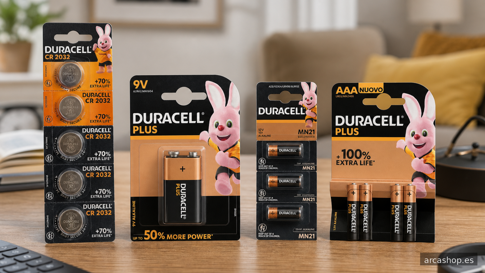 Cómo elegir pilas Duracell para tus dispositivos electrónicos domésticos