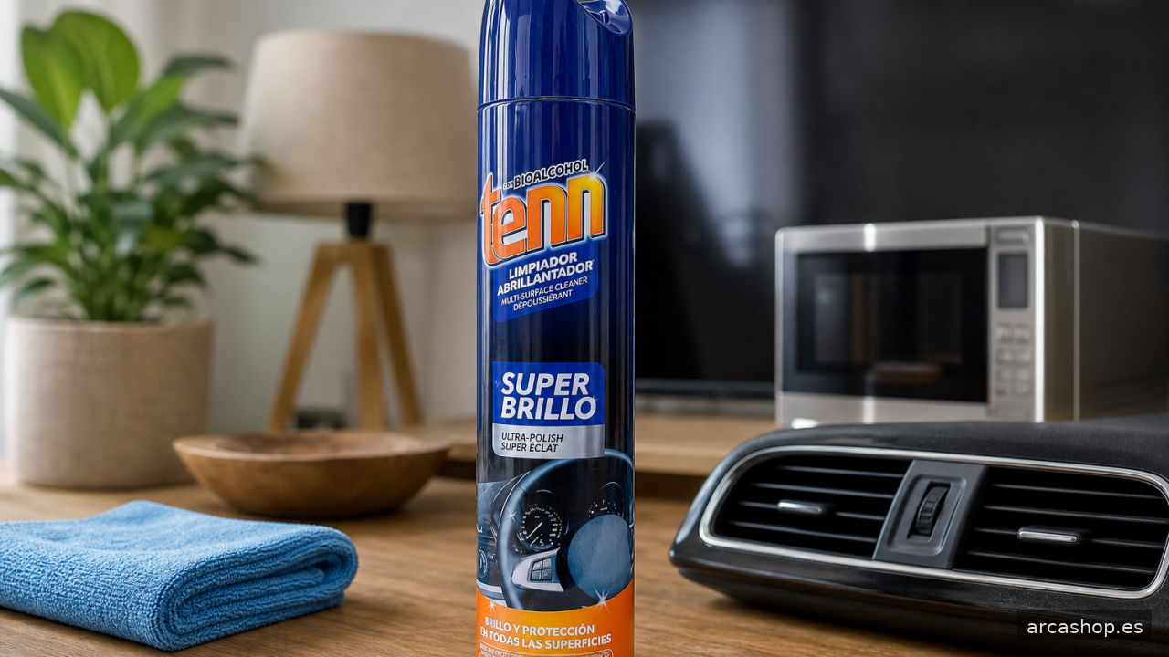 Características y uso del Limpiador Abrillantador Súper Brillo Tenn 600 ml
