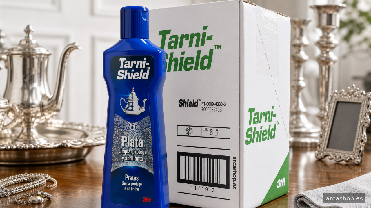 Limpia Plata Tarni-Shield de 3M: limpieza y protección para objetos de plata