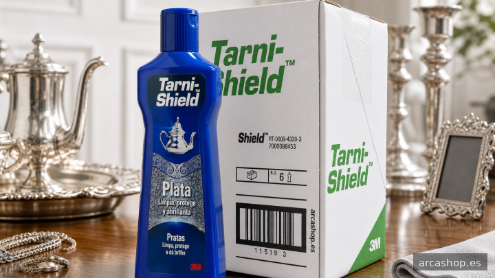 Limpia Plata Tarni-Shield de 3M: limpieza y protección para objetos de plata