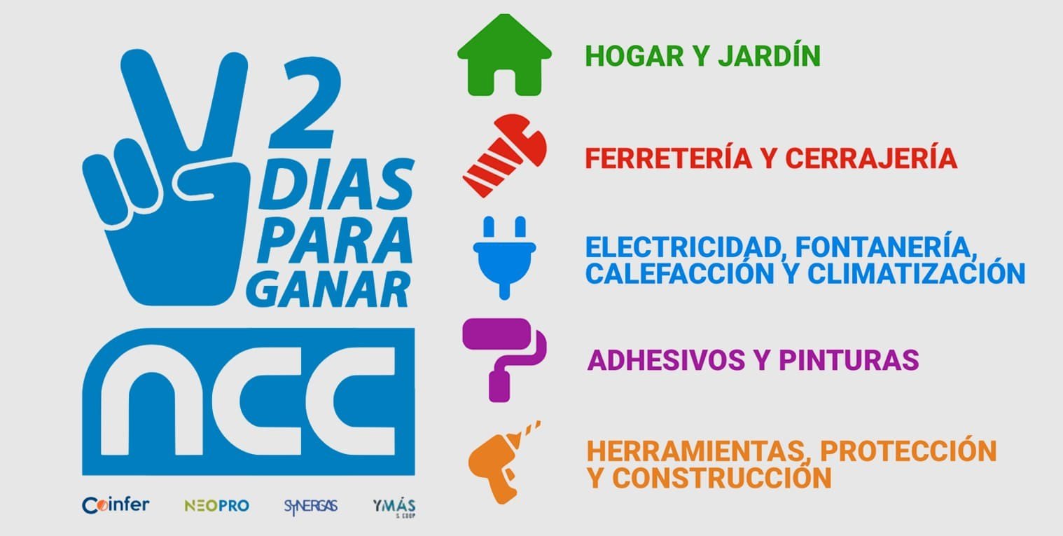"2 Días para Ganar", feria de Ferretería y Suministros en Valencia.