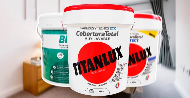 ¿Cómo pintar de blanco mate una pared o techo de color?